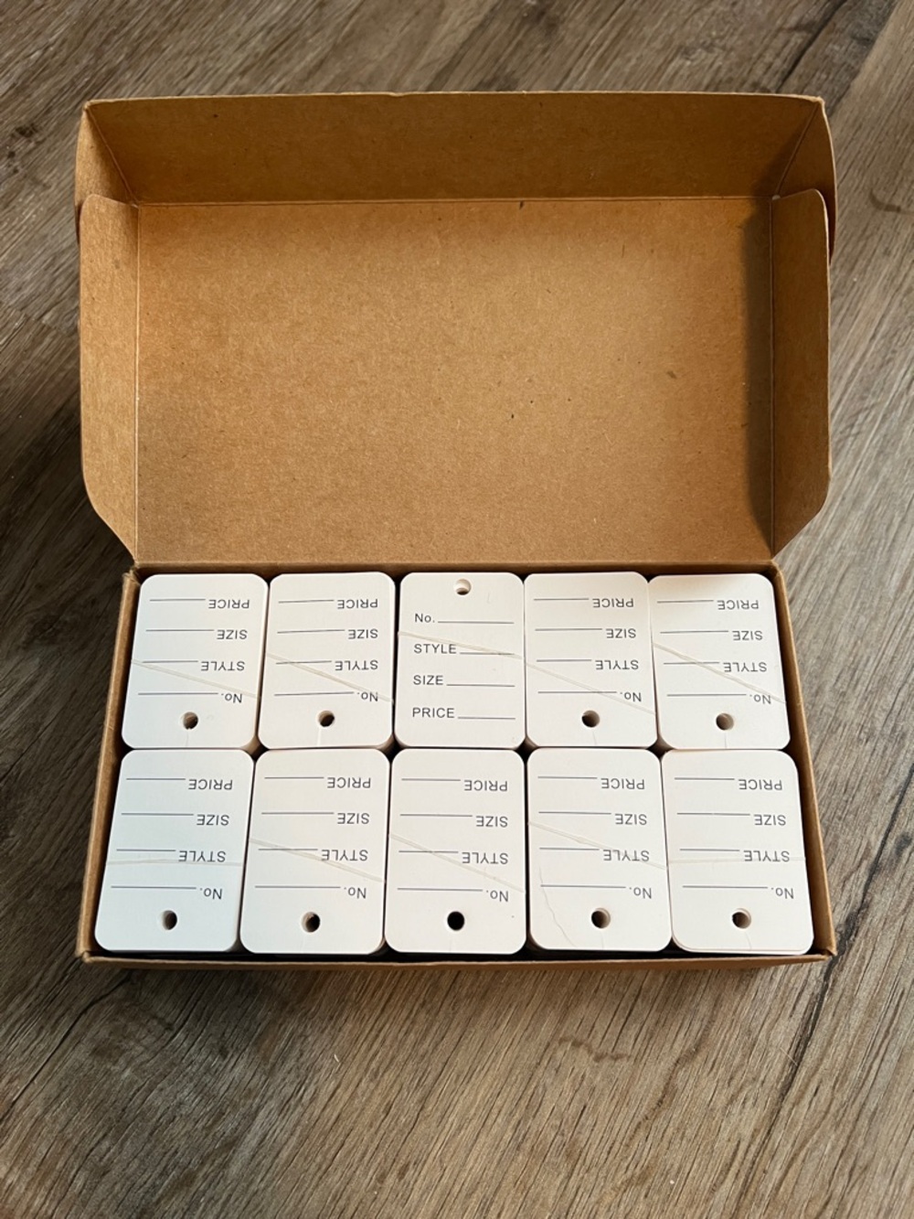 Price Tags-1000PCS. White Price/Style Labels.